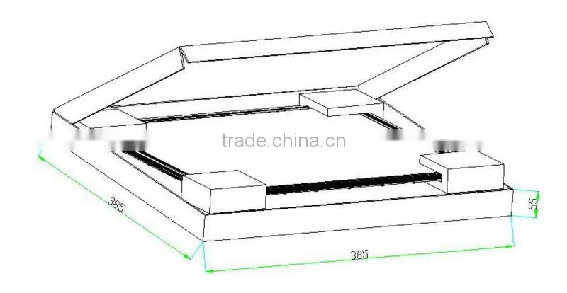 3 years warranty 600x600mm 36w led pendant light