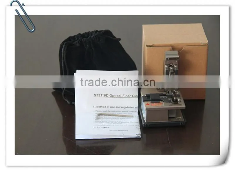 ST3110D precision Cleaver with carrying bag optic fiber cleaver simple design