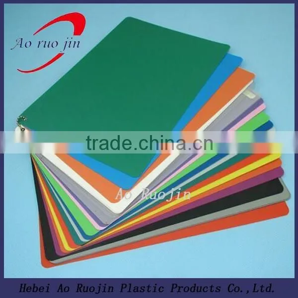Thin inkjet printable pvc plastic sheet