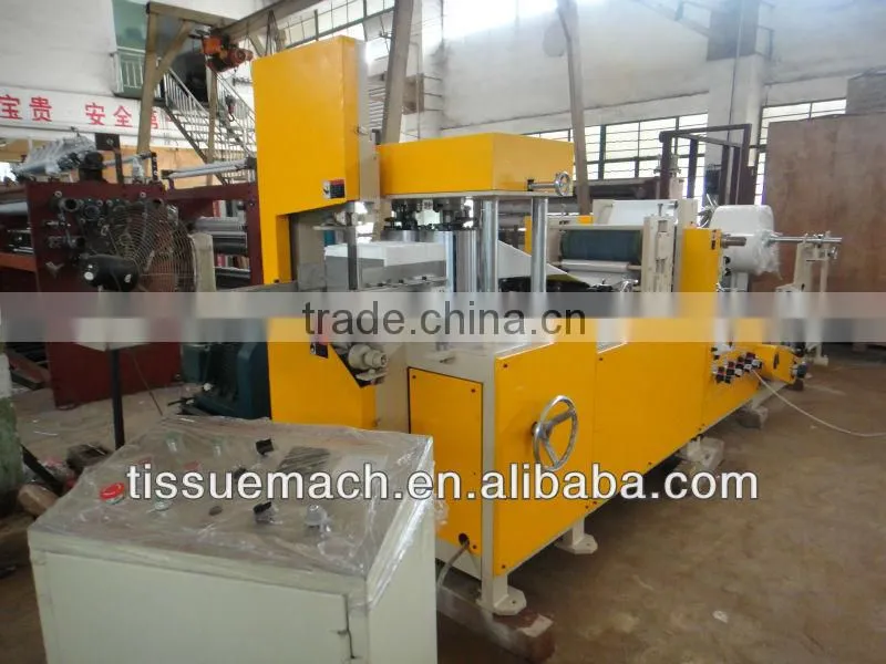 CE Approved Printing Embossing Napkin Folder Machine