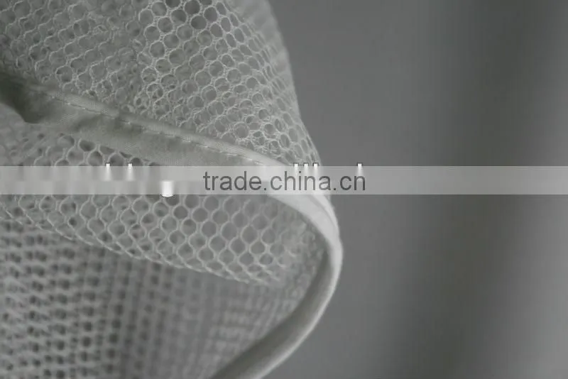 2016 fast selling mesh Drawstring laundry bag