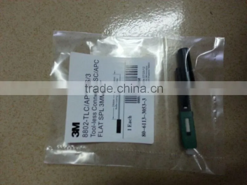 SC fiber optic FTTH embedded type quick connector/ Splice mechanical/ fast Connector