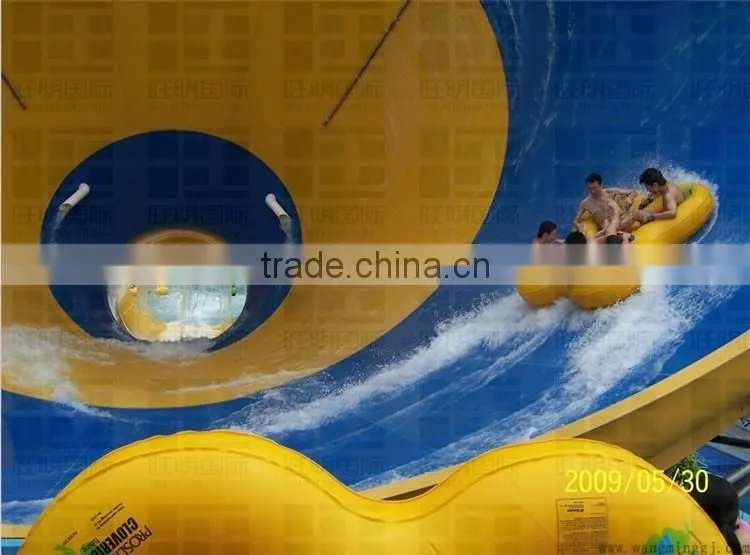Hot Sale Big Tornado Fiberglass Water Slide Water Park equipment for Sale-Wangming International