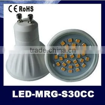 5W 36degree narrow beam angle led spotlight gu10 led bulb light