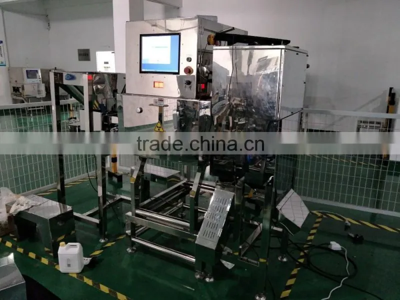 inline X-ray inspection machine for loose raisins, sunflowers, corns.