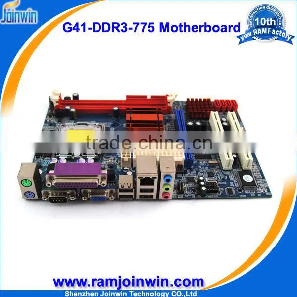 4* SATA 1.5Gb/s connector+1* IDE connector LGA775 g41 ddr3 motherboard