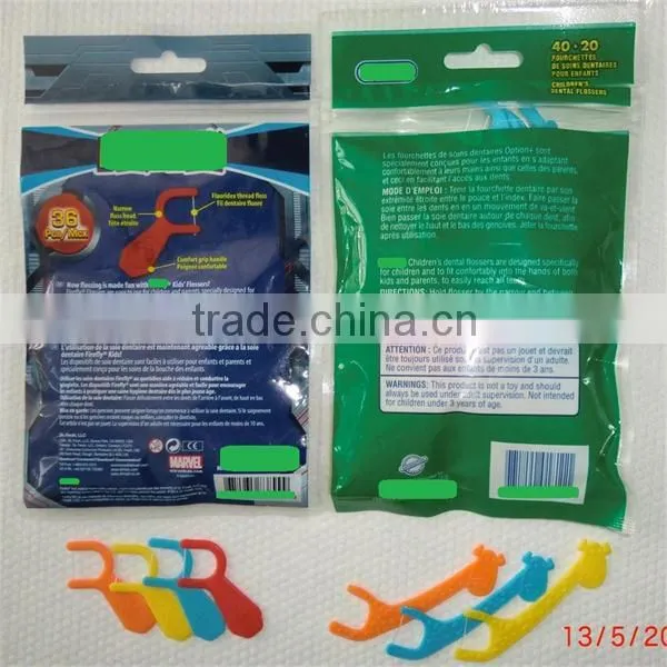 high quality dental floss toothpicks, disposable, but can be reusable over 10day, China supplier