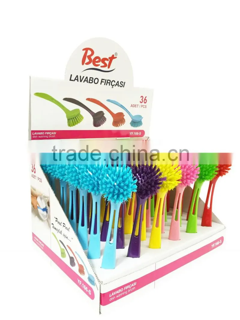 dish brush with display box - best for use -
