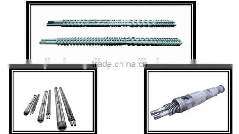 cost of Parallel twin screw barrel for plastic recycling machine