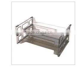 Multifunctional 2-layers Good Quality Plastic Office Organizer/file tray
