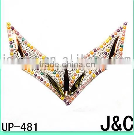 2017 newest colorful hot fix summer sandals shoes uppers