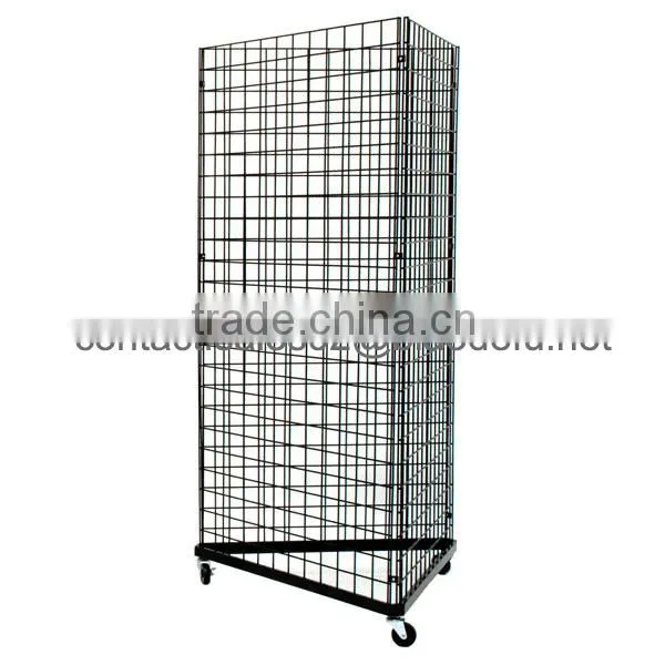 Chrome plating Triangle base metal grid panel