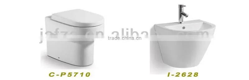 F08 Popular ceramic black basin, wave edge basin, round shape bowl colored basin white inside and black outside wash basin