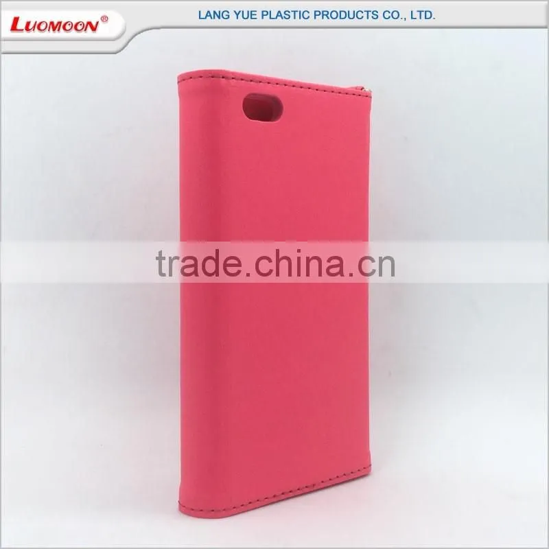 simple flip wallet leather tpu mobile phone case for huawei fusion u g ascend 2 330 600 8665