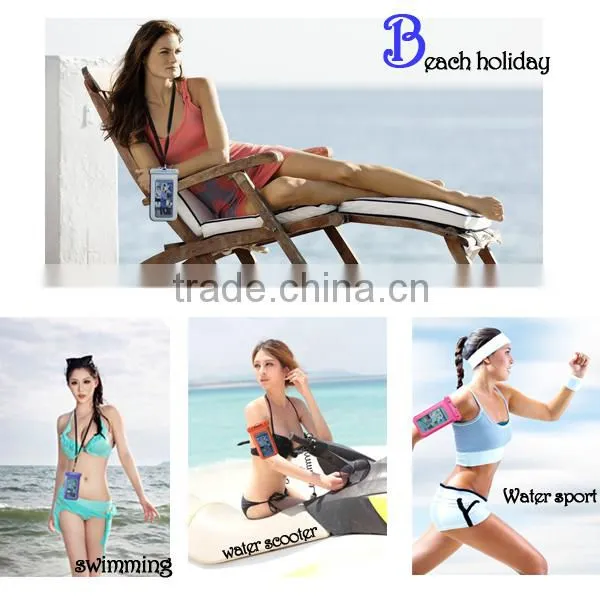 Mobile Phone Waterproof Pouch Bag for Cell Phone