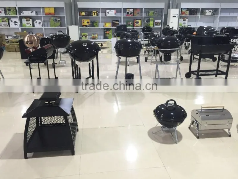 Stainless steel mini portable charcoal bbq grill