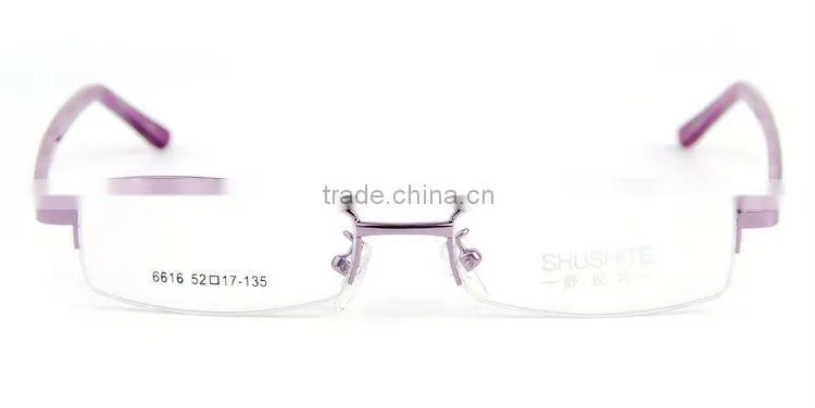 high quality eye glasses copper alloy eyeglasses frames 6616