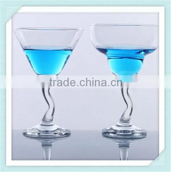 2016 hot sale handmade cocktail glass crystal lead free cocktail cup for RIO