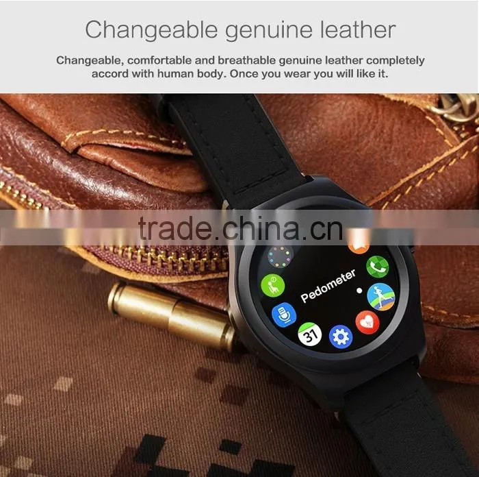 All-in-1 Smart watch for Cell Phone smart phone Android OS with Heart Rate monitor