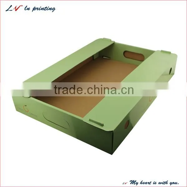cardboard practical fruit boxes/ corrugated fruit box/ fruit case