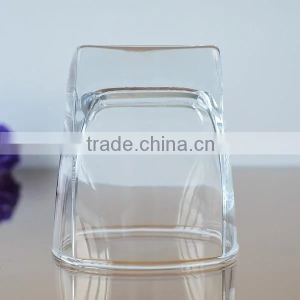 Square whisky glass cup