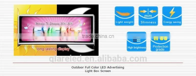 Wifi 3G advertising panels display led taxi roof sign