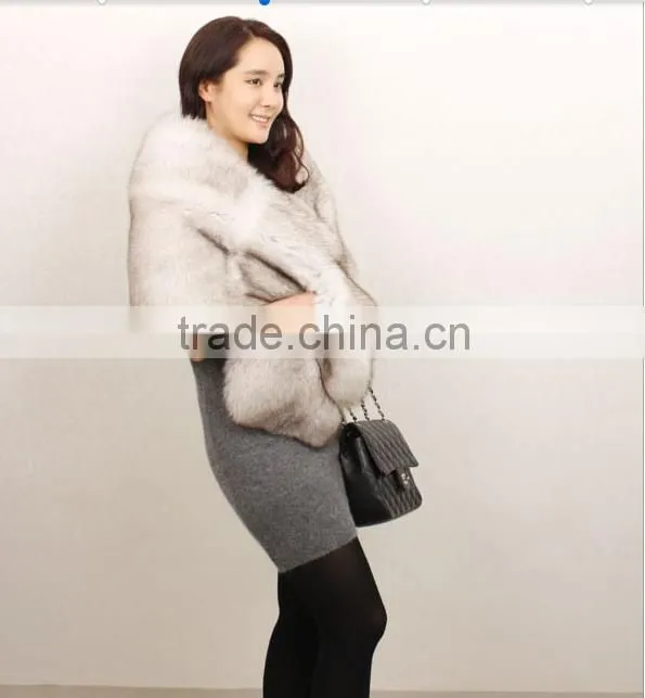 High Quality Fashion Style Mink Fur Cape From China