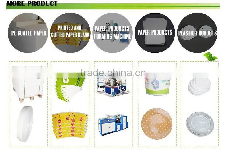 Raw Materials for paper cups /paper cup fan for paper cups