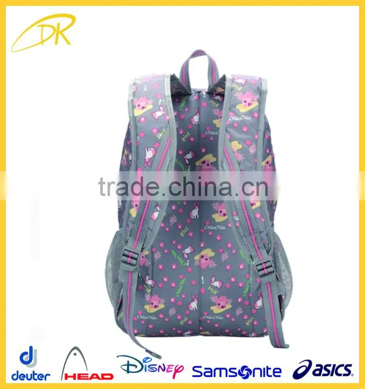 2015 hot sale cheap fashionable backpack for girls