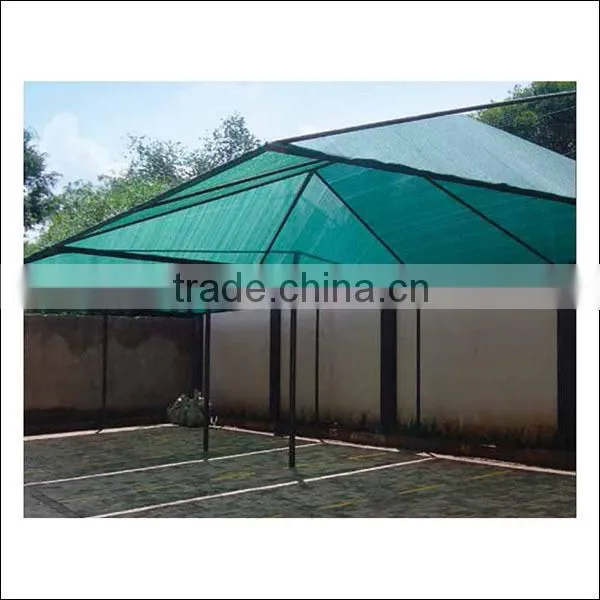 HDPE high shielding capacity carport sun shade canopy