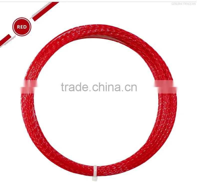 Hexagonal polyester tennis string for brand tennis racket