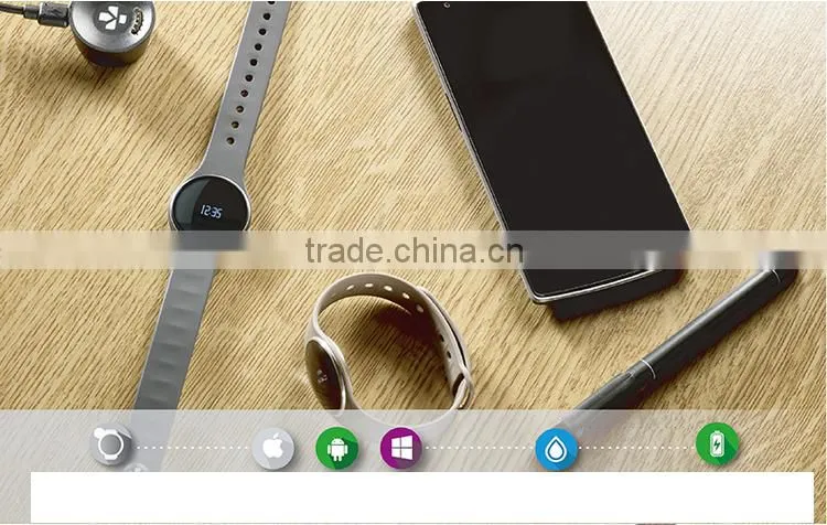 Smart sports bracelet with health care