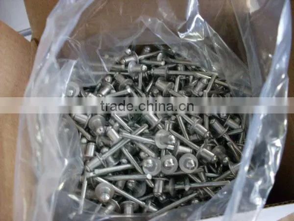 ALUMINIUM BLIND RIVET WITH STEEL MANDREL