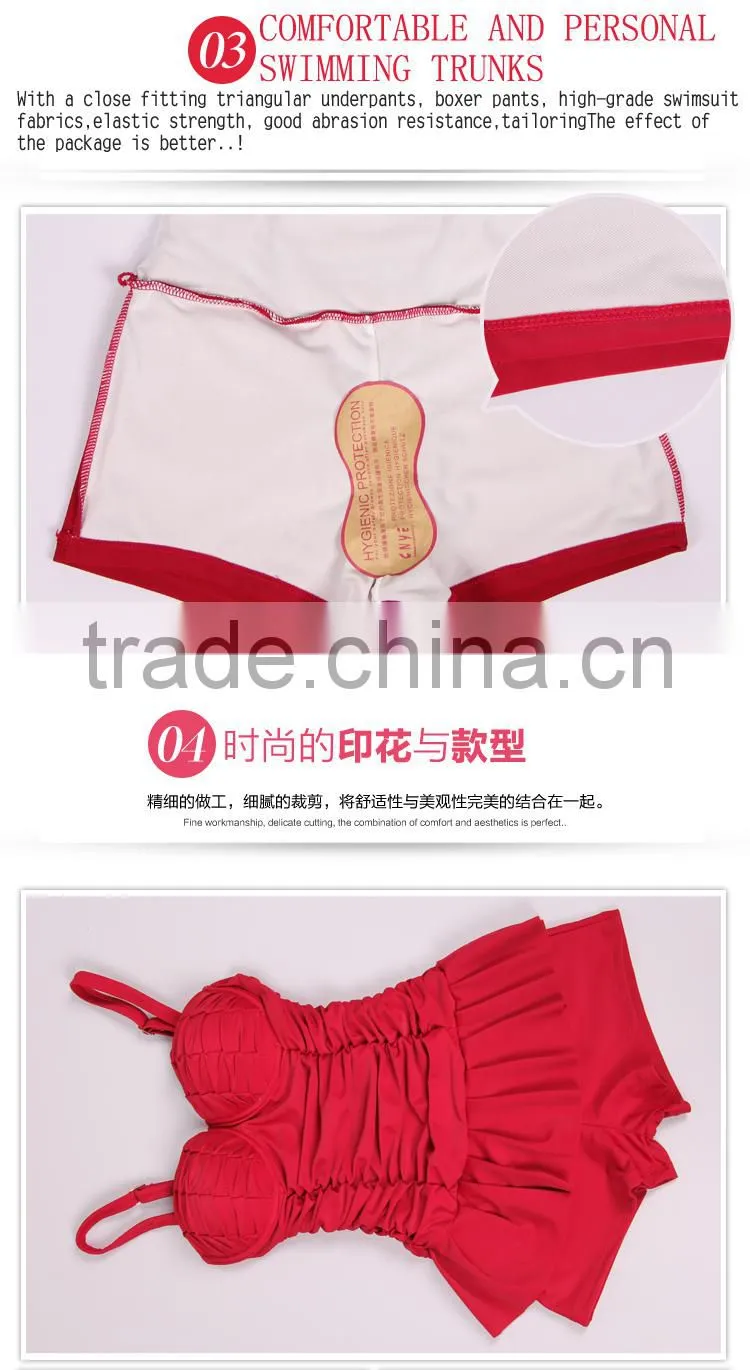 CNYE summer red tankinis womens swimwear women swimsuit