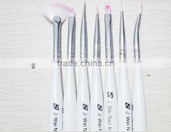 7 pcs Nail brush set, cleaning brush pen
