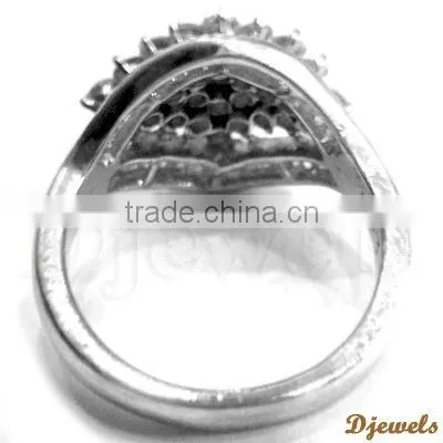 14 K White Gold Rings, Diamond Wedding Rings, Diamond Jewellery