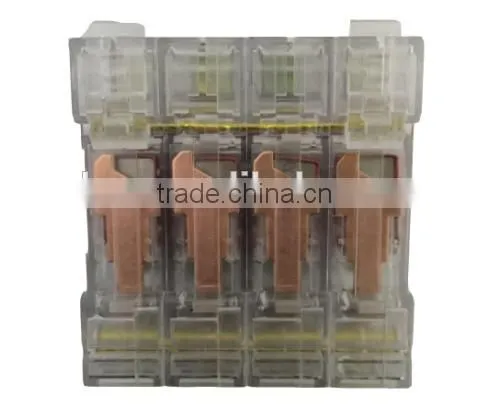 mini circuit breaker with transparent cover DZ47-63 4P 40-63A