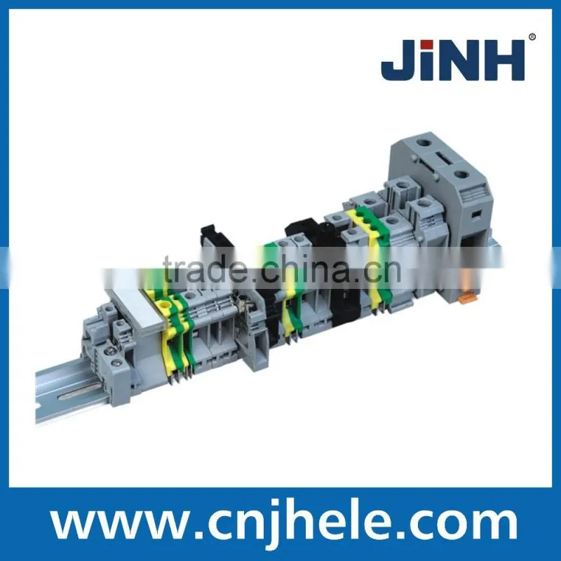 UK series terminal block for earth(UISLKG50)
