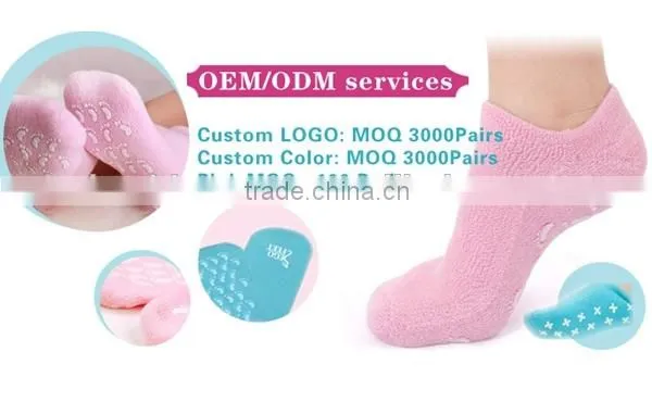 CE FDA feet mask spa moisture foot gel socks