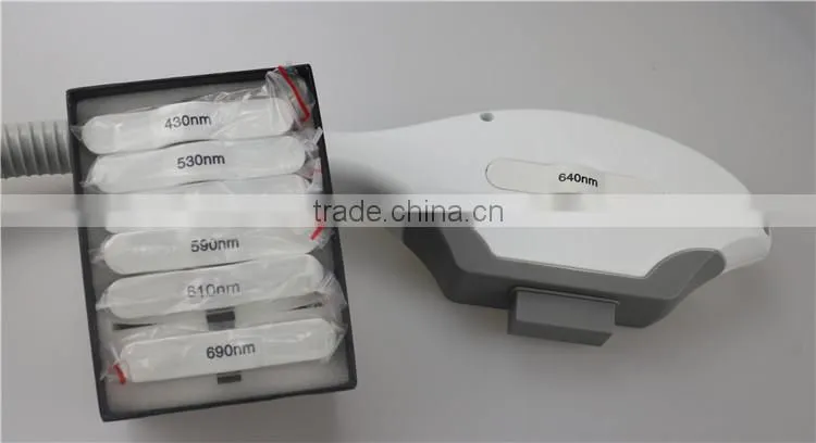 Rechargable filters Shr Ipl Elight Hair Removal Machine for man and woman With CE