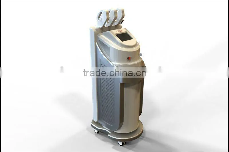 Newest Design Multifunctional E-light+IPL+RF Machine For HR&SR&VR With Three Handles YH-III