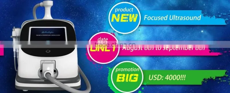 Professional high intensity focused ultrasound therapy beauty machine weight loss machine fat burning instrument