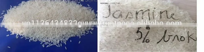 FRAGRANT 5% BROKEN JASMINE RICE WITH VIETNAM STANDARD