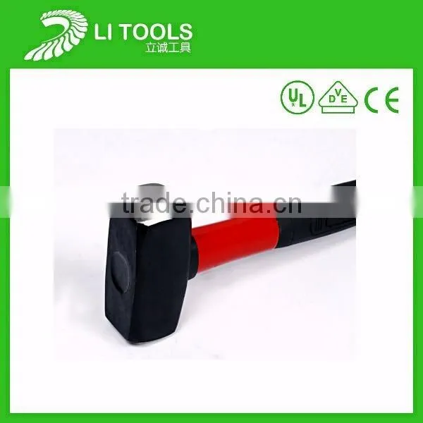 Carbon steel Good quality wood handle stone breaking hammer