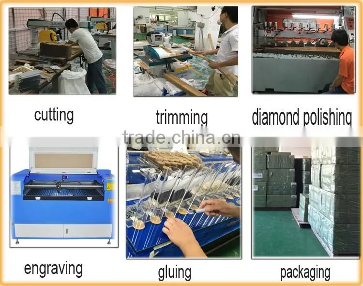2016 Visible Dustproof acrylic nike shoes display box with label