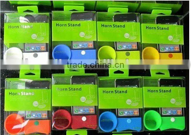 Colorful fashion silicone bone horn stand