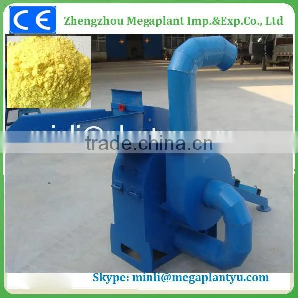 Corn grain crusher machine for animal feeding
