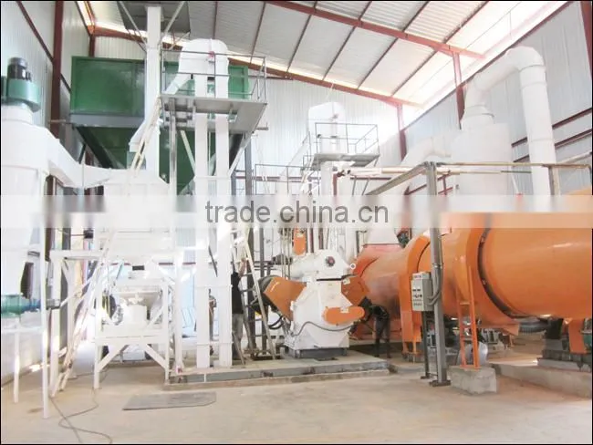 Factory Direct High Great Ring Die fine-grinding hammer mill / Wood Pellet Machine