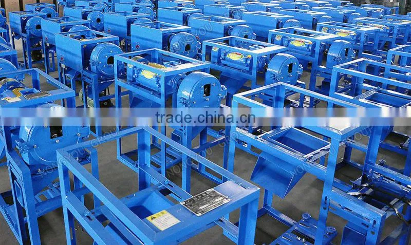Electric Grain Mill Factory Supply Rice Polishing Process Machine Grain Flour Mill 6NFZ-2.2C