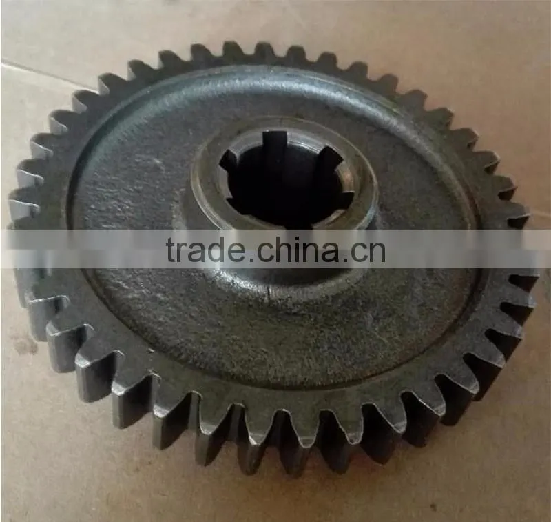 Farm tractor specific driven gear second-third speed